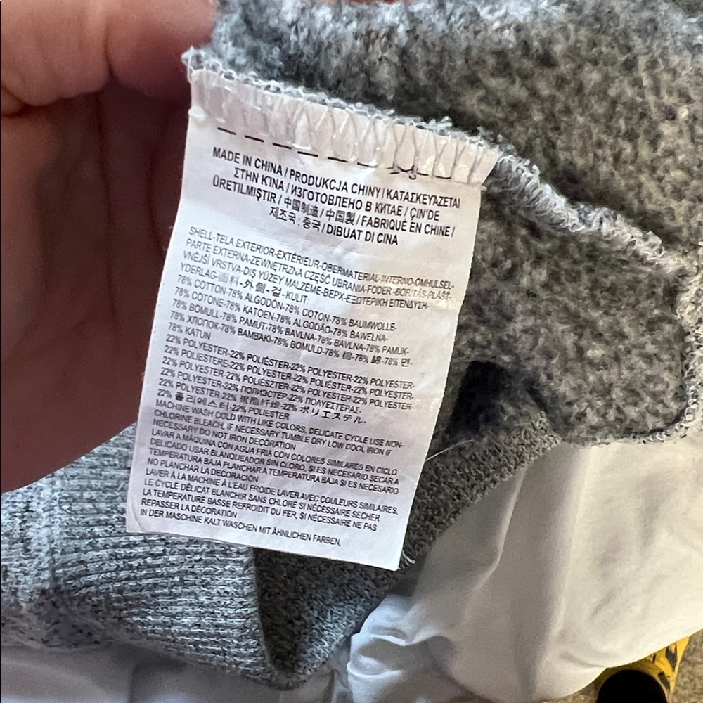 Vans Gray & White Patterned Pullover Hoodie - Picture 5 of 5